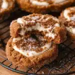 gingerbread cheesecake cookies