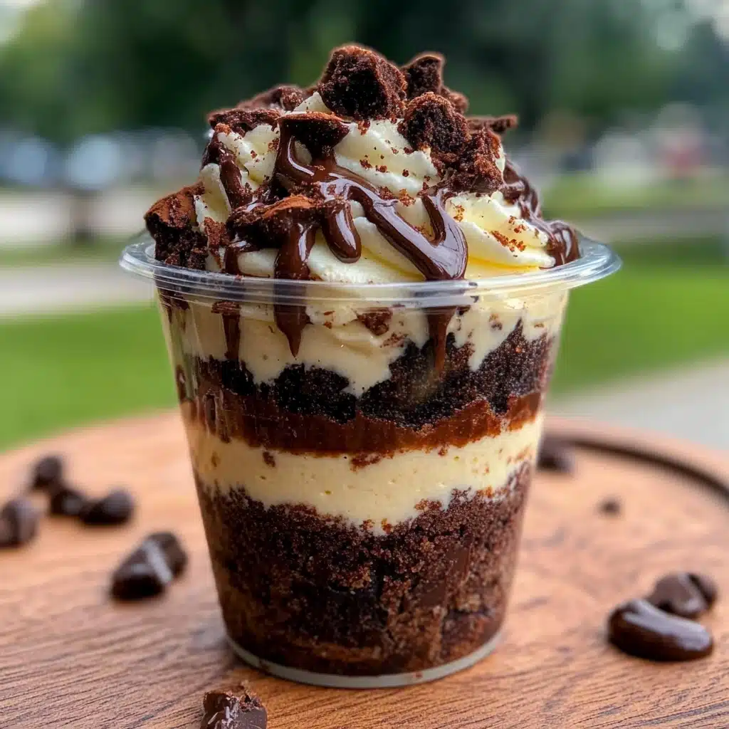 Loaded Brownie Cheesecake Dessert Cups