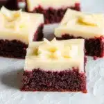 Red Velvet Cookie Bars