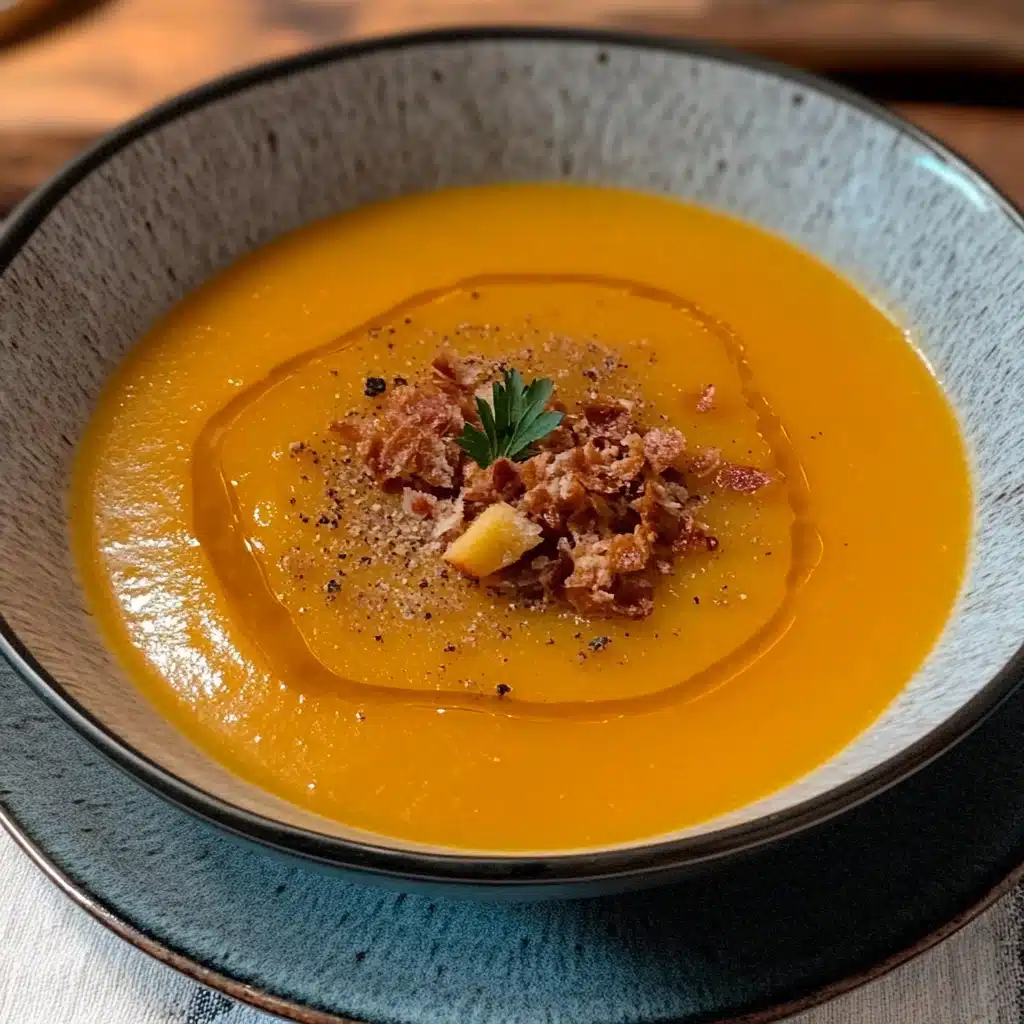 Roasted Butternut Squash and Apple Soup