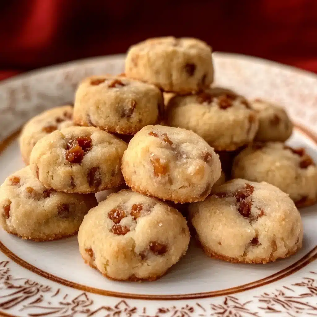 toffee shortbread cookies