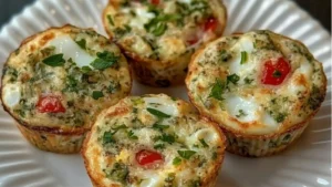 several muffins are in a muffin tin