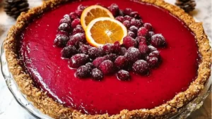 a piece of pie sitting on top of a table next to a knife and fork