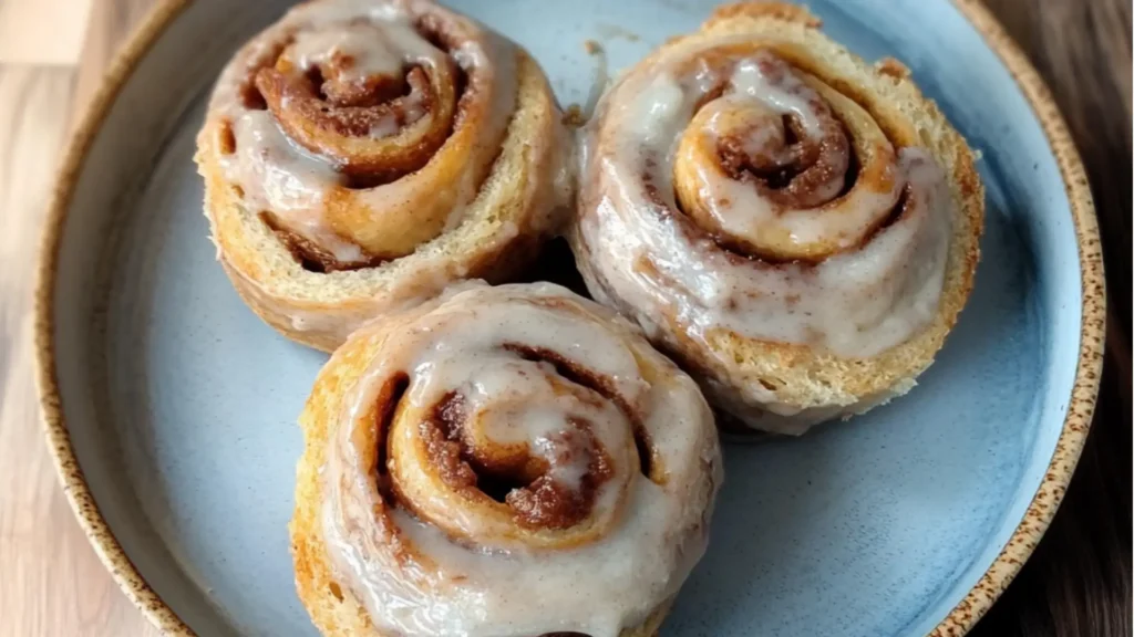 GINGERBREAD CINNAMON ROLLS