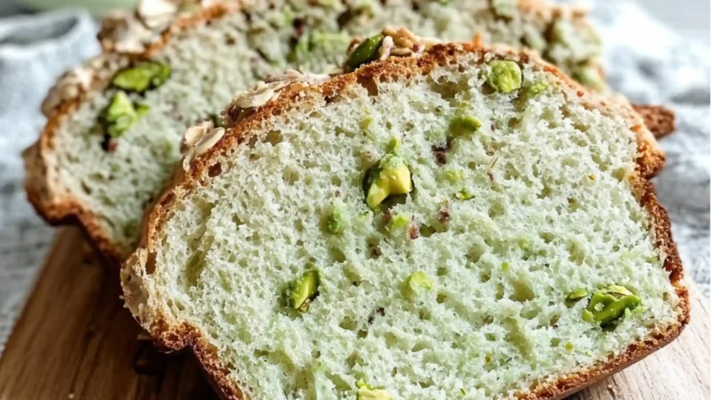 Pistachio Pudding Bread | Lynn Mumbing Mejia