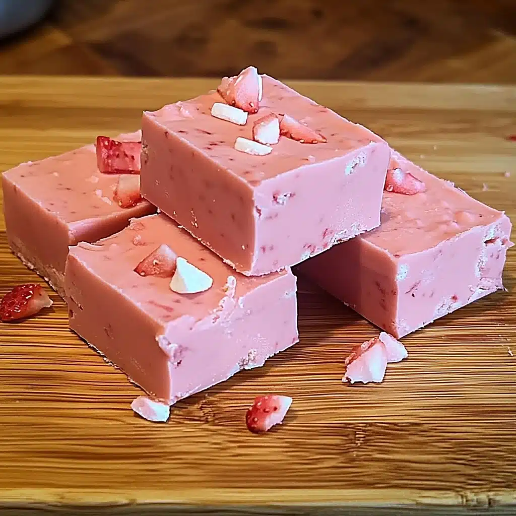 2-Ingredient Strawberry Fudge