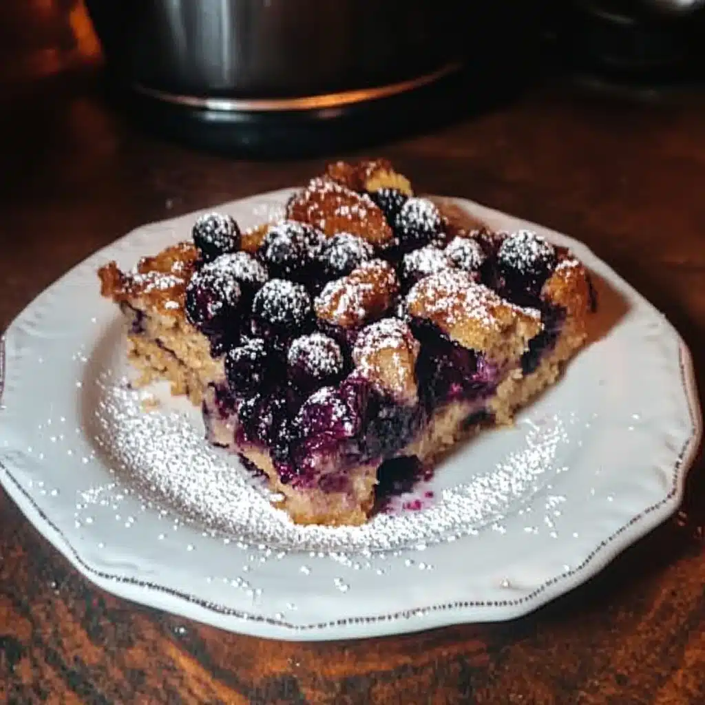 Blueberry French Toast Casserole