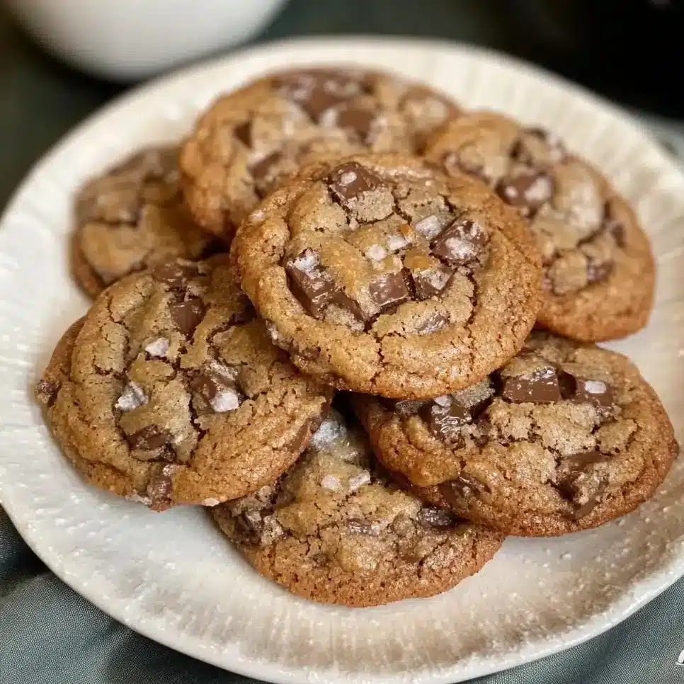 Brown Butter Toffee Cookies