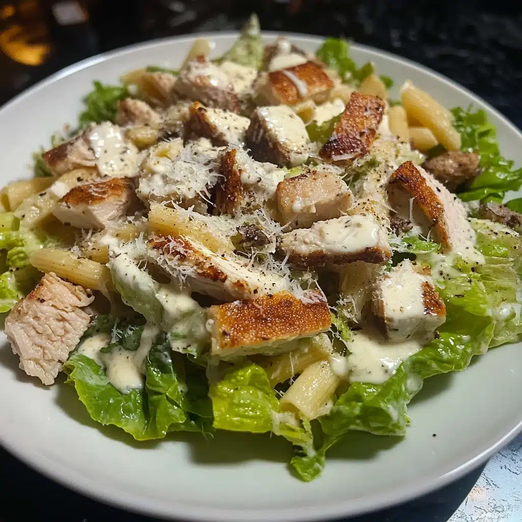 Chicken Caesar Pasta Salad