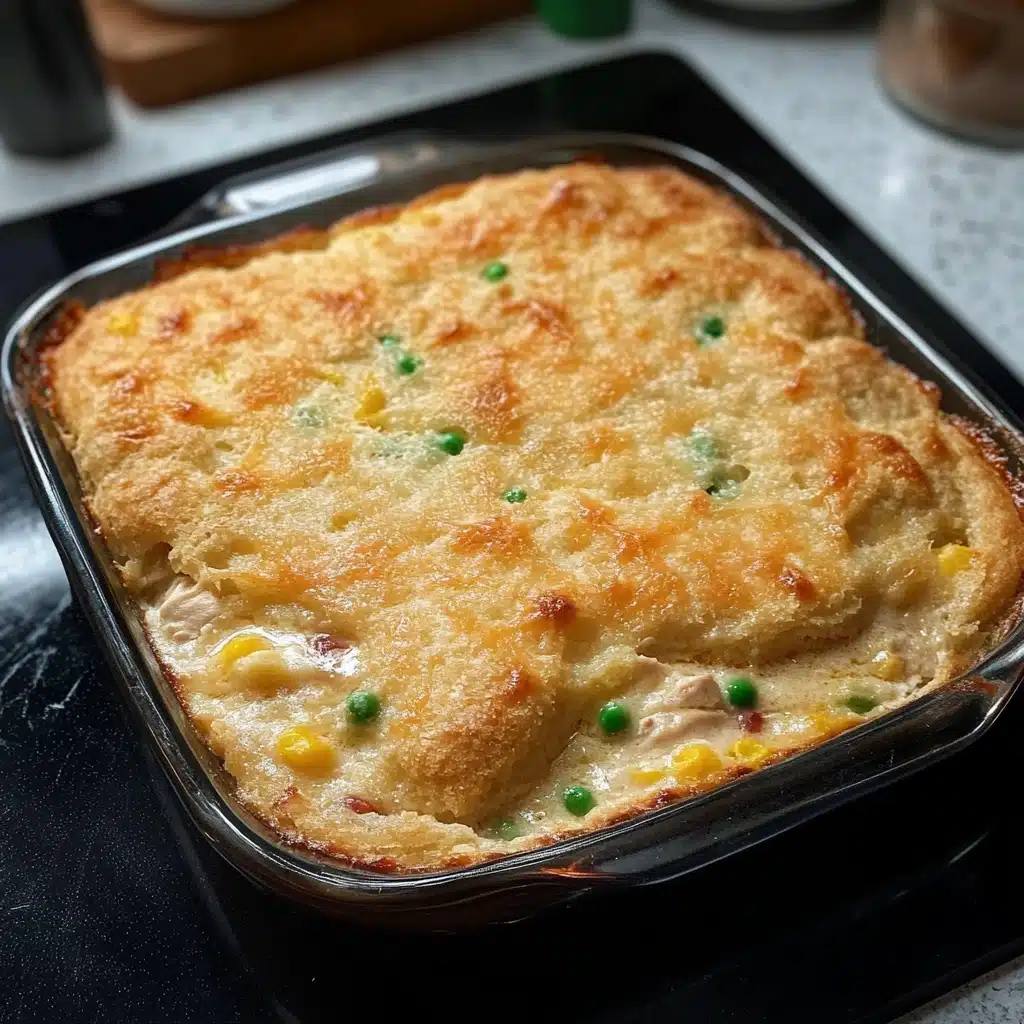 Chicken Cobbler Casserole