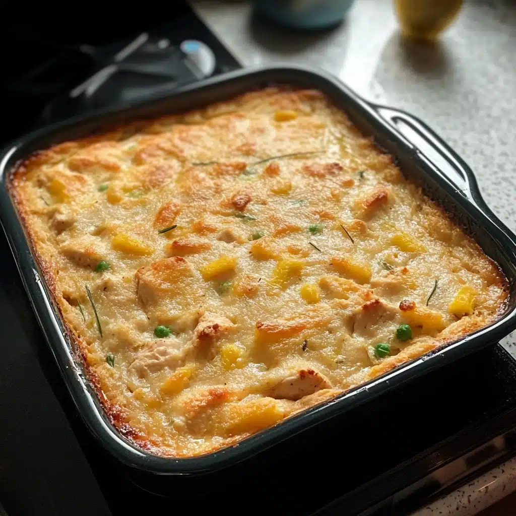 Chicken Cobbler Casserole