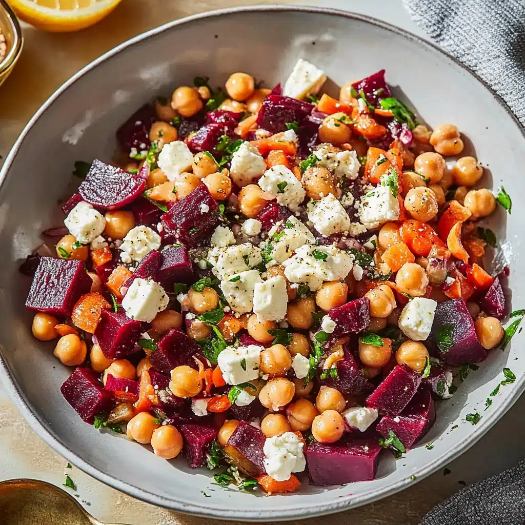Chickpea Beet Salad