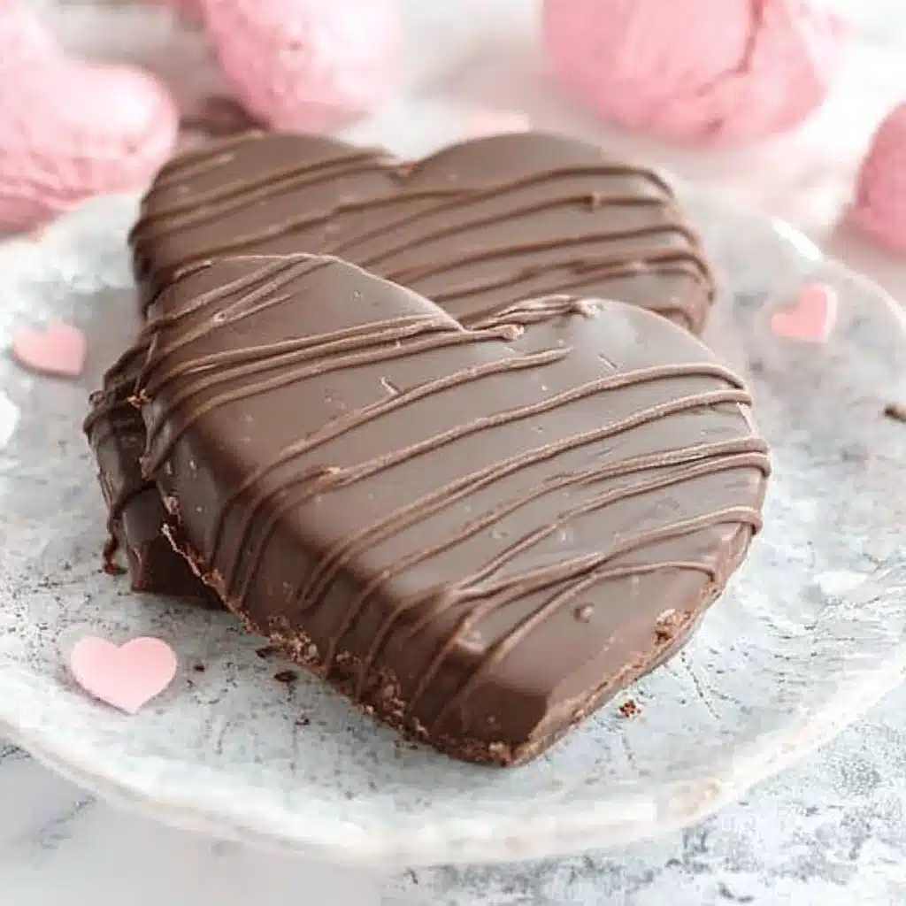 Chocolate Peanut Butter Valentine’s Heart