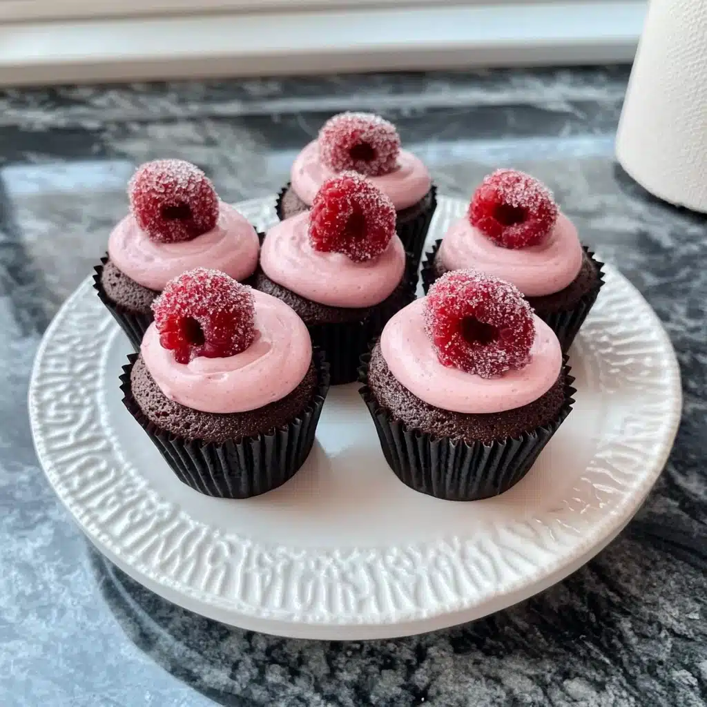Chocolate Raspberry Cupcakes