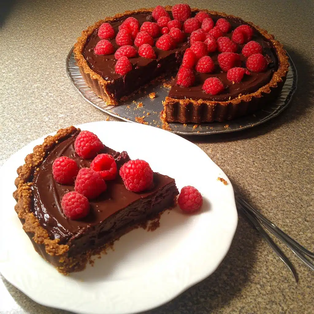 Chocolate Raspberry Tart