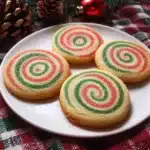 Christmas Pinwheel Sugar Cookies
