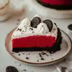 Red Velvet Oreo Cheesecake