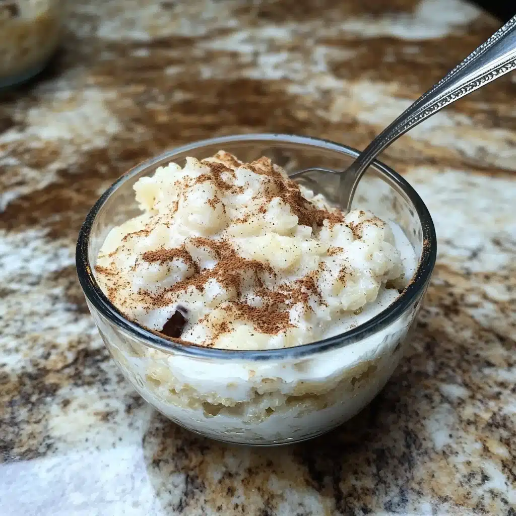 Creamy Cinnamon Rice Pudding