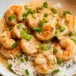 Creamy Garlic Butter Shrimp with Rice