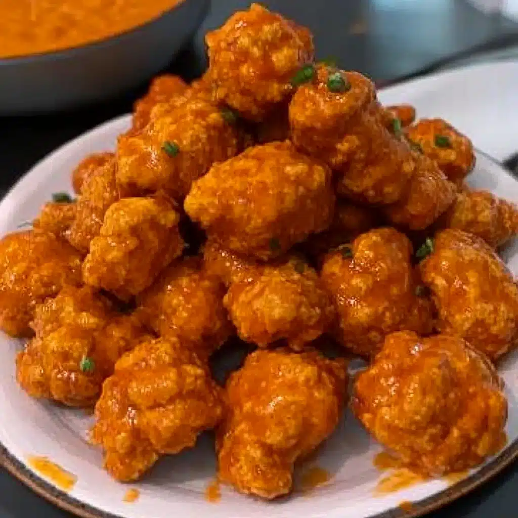 Crispy Buffalo Cauliflower