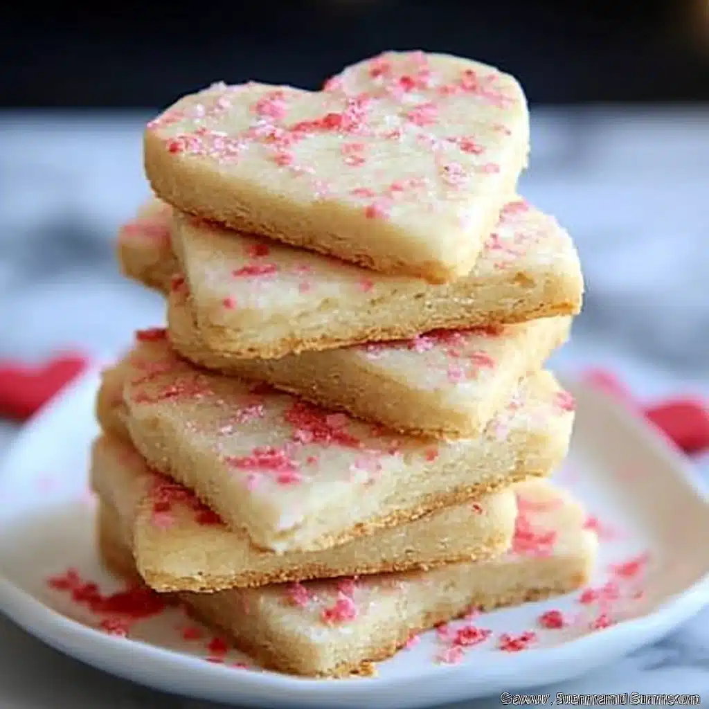 Heart-Shaped Shortbread Cookies