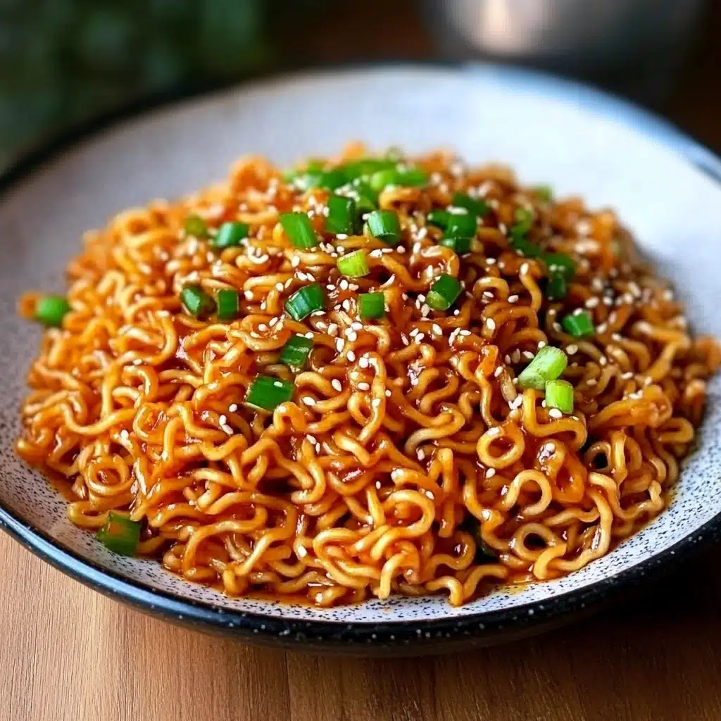 Saucy Ramen Noodles