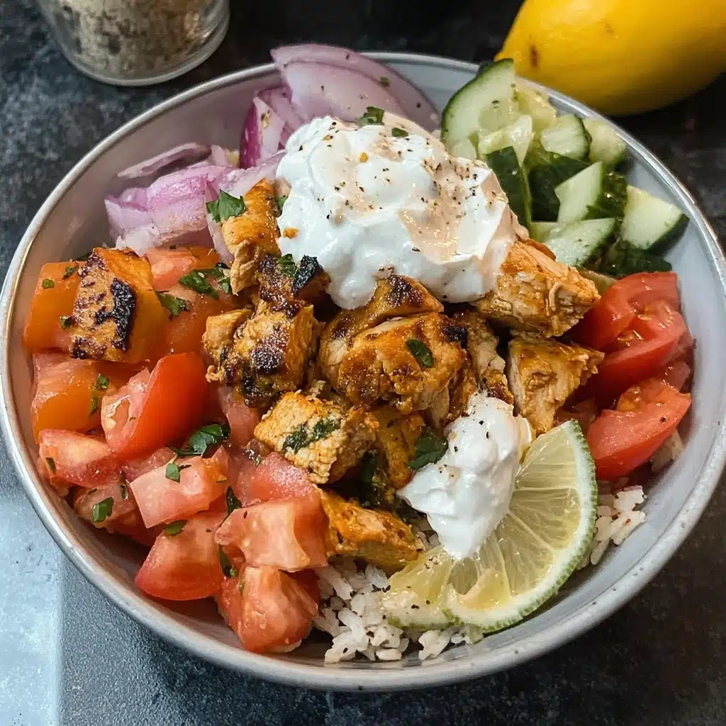 Greek Chicken Bowls