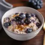 Healthy Blueberry Crockpot Oatmeal