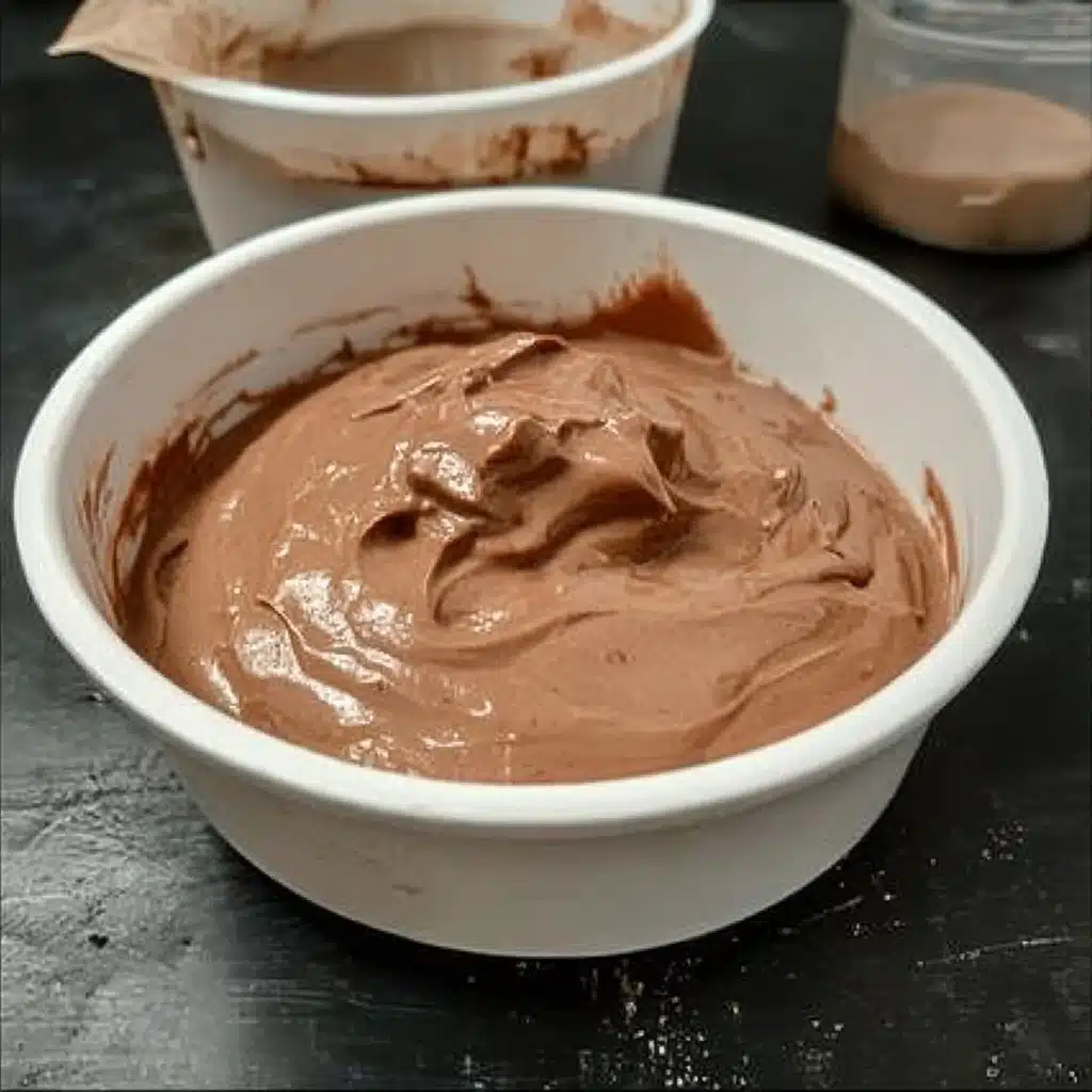 High Protein Chocolate Pudding