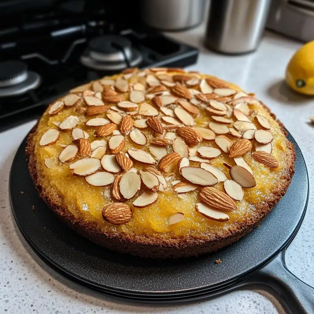 Honey Lemon Almond Flour Cake