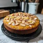 Honey Lemon Almond Flour Cake