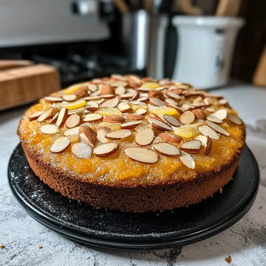 Honey Lemon Almond Flour Cake