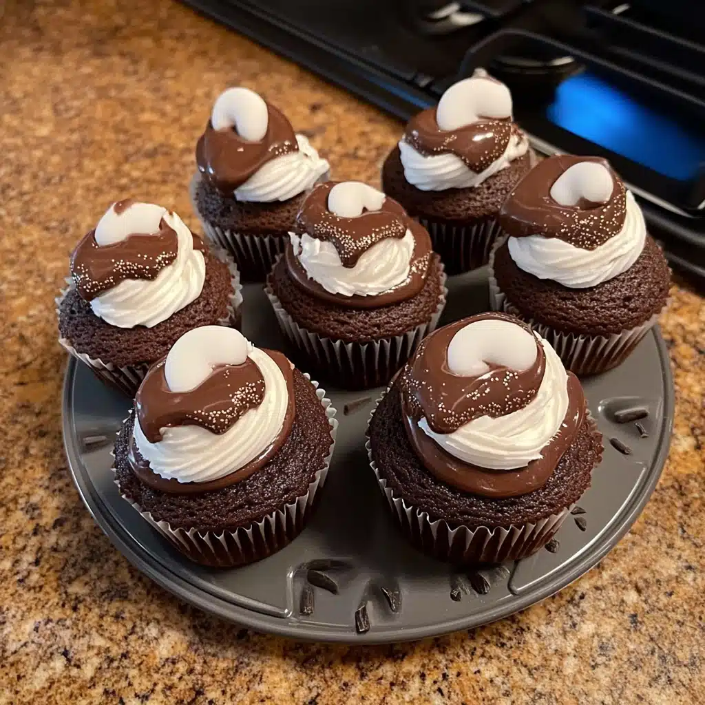 Hot Chocolate Cupcakes