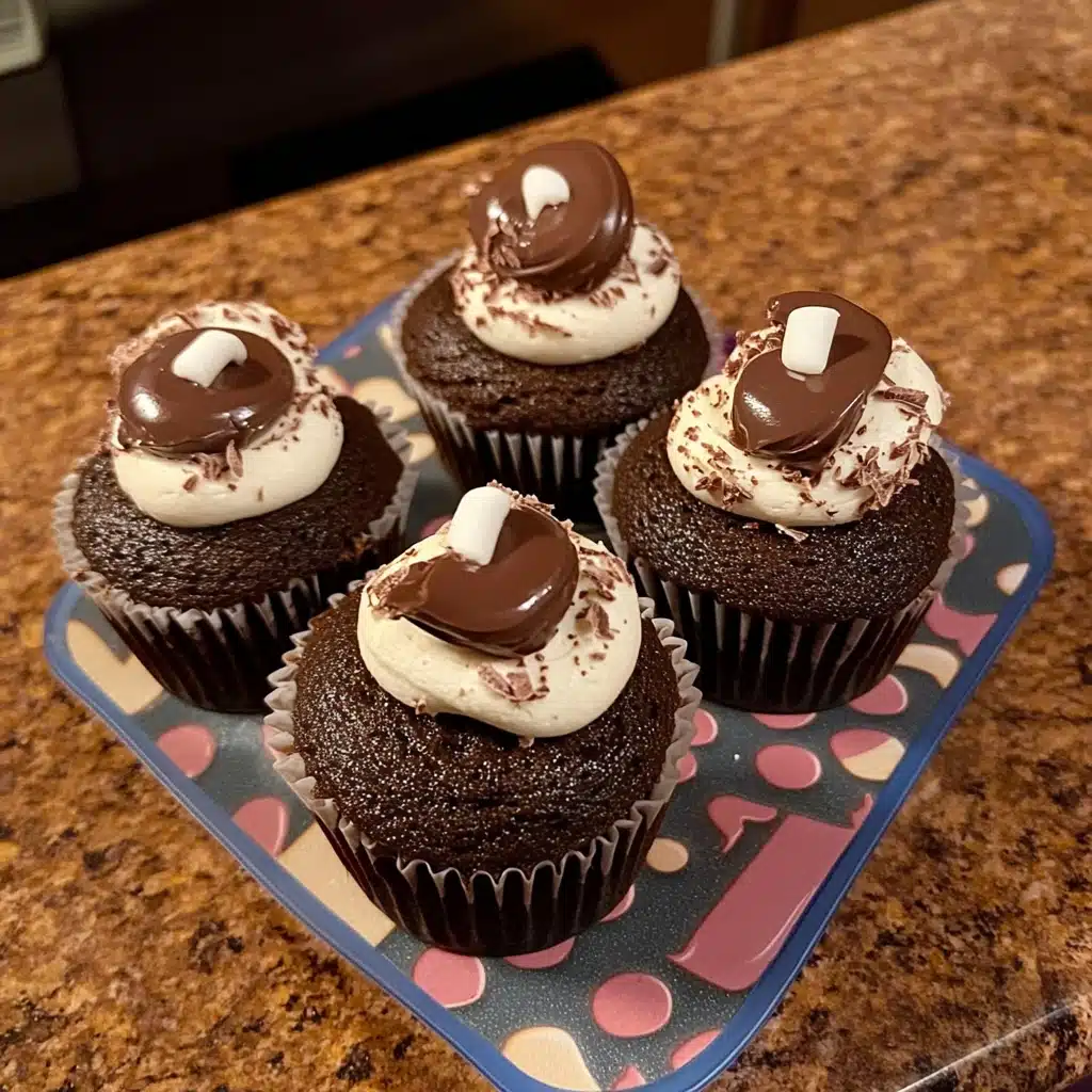 Hot Chocolate Cupcakes