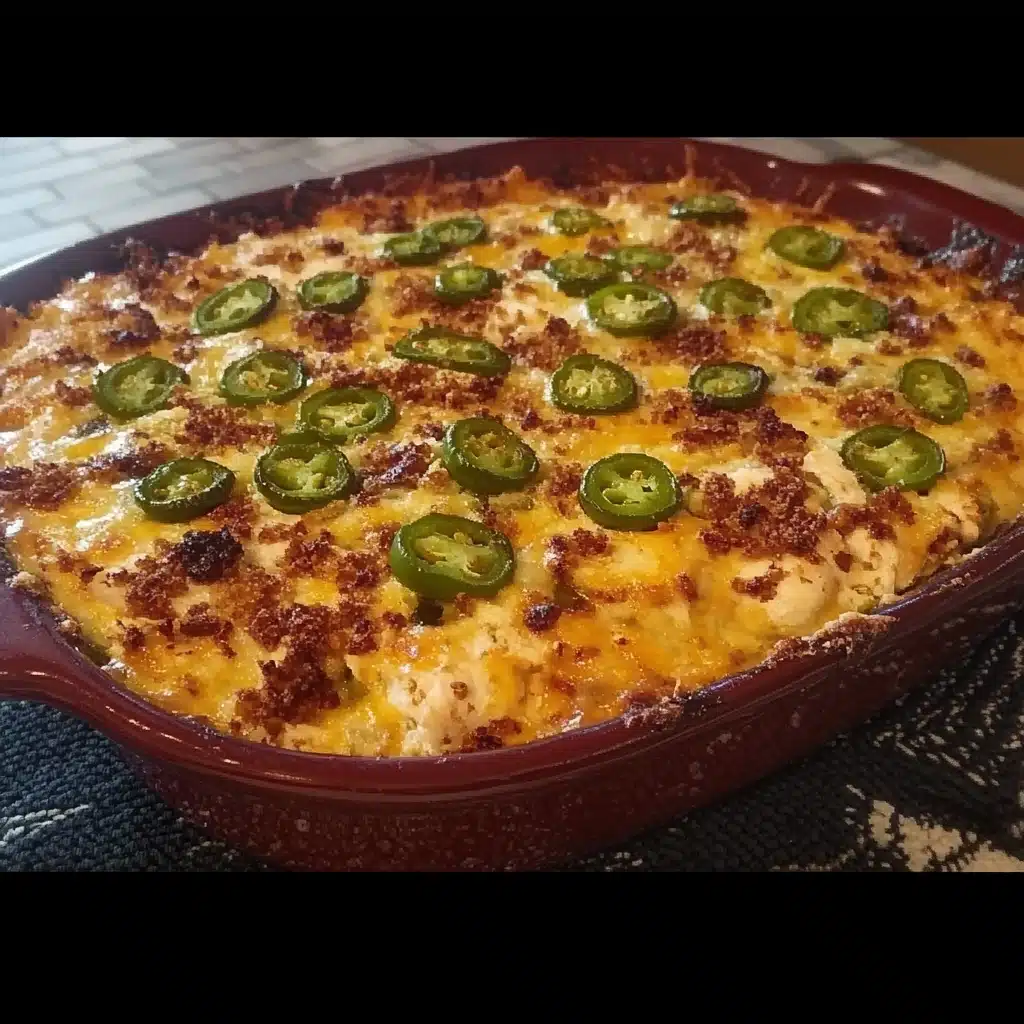 Jalapeño Popper Chicken Bake