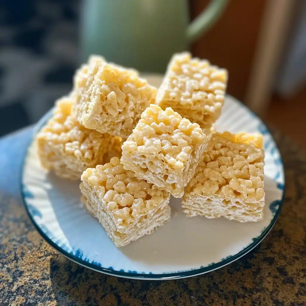 Lemon Rice Krispie Treats