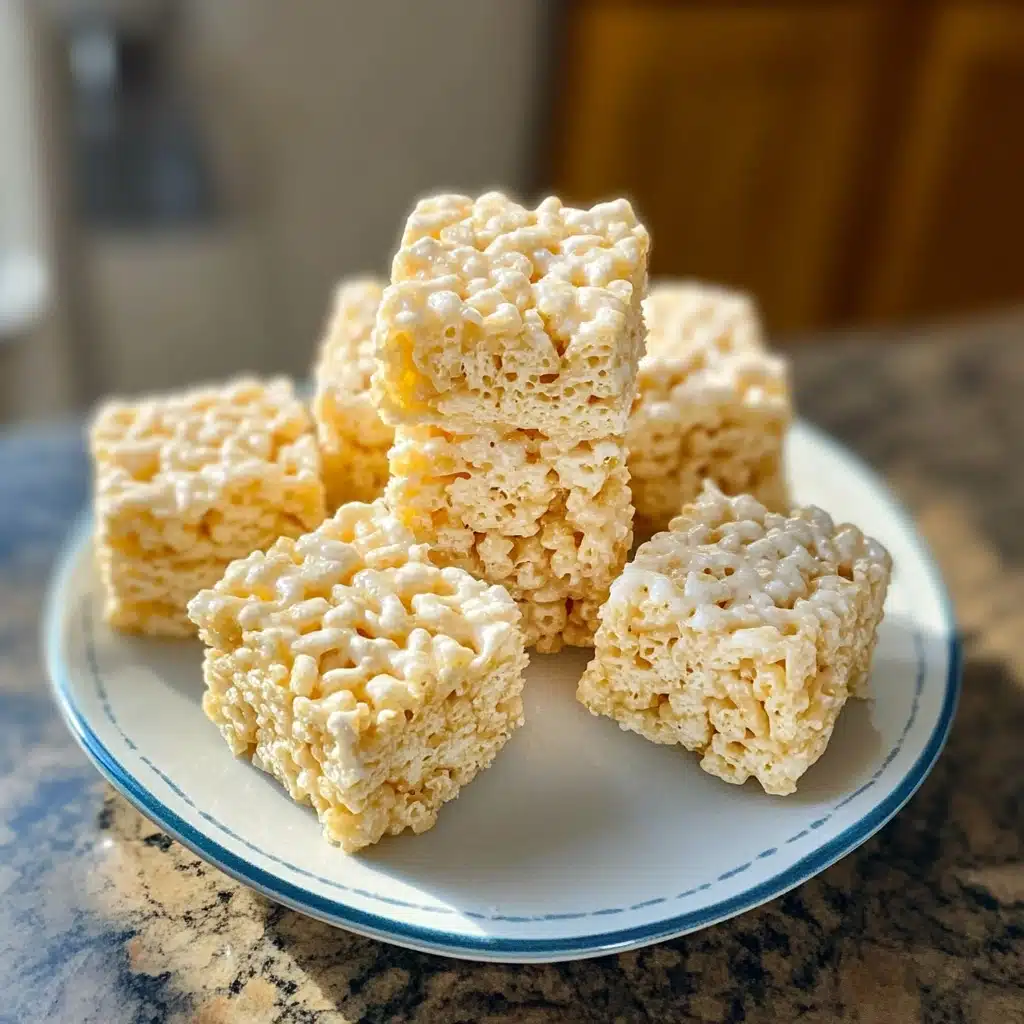 Lemon Rice Krispie Treats