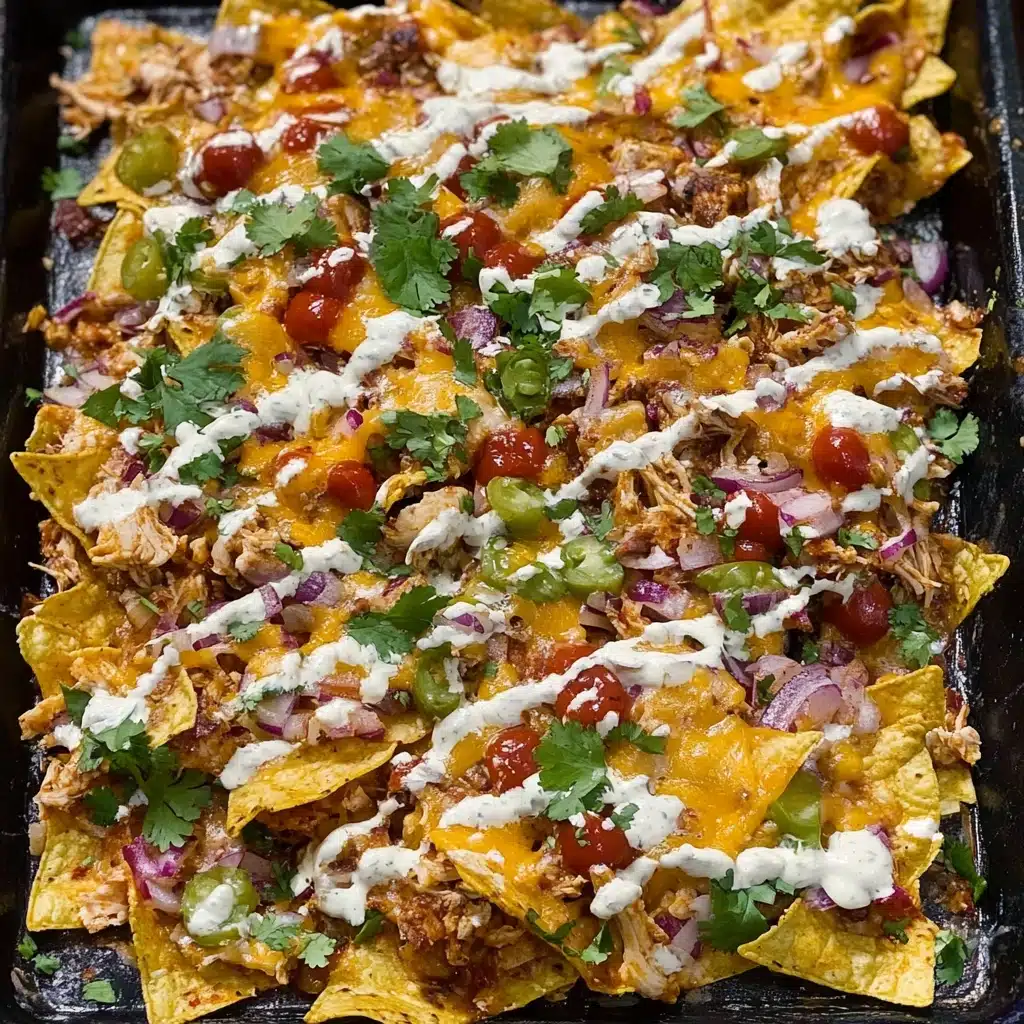 Loaded Chicken Nachos