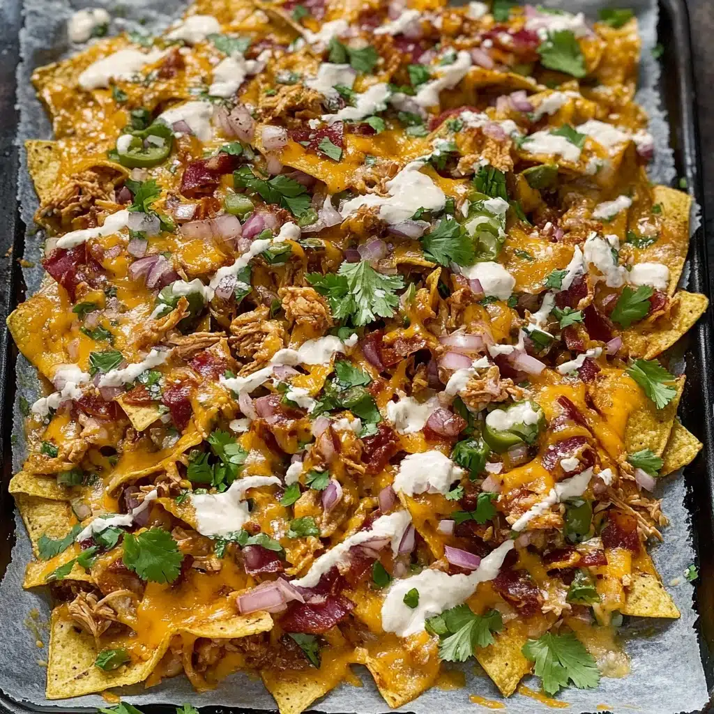 Loaded Chicken Nachos
