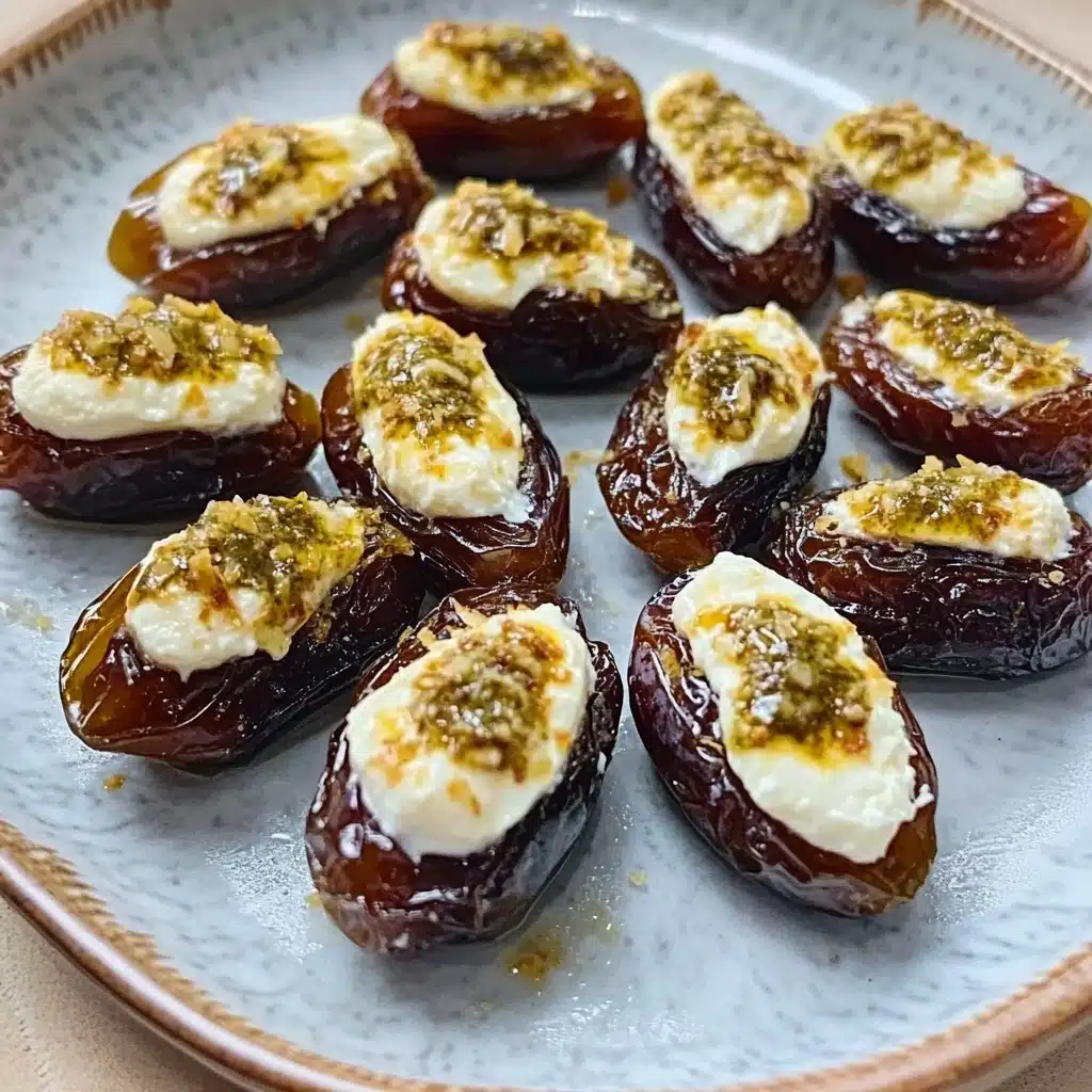Mascarpone Stuffed Dates