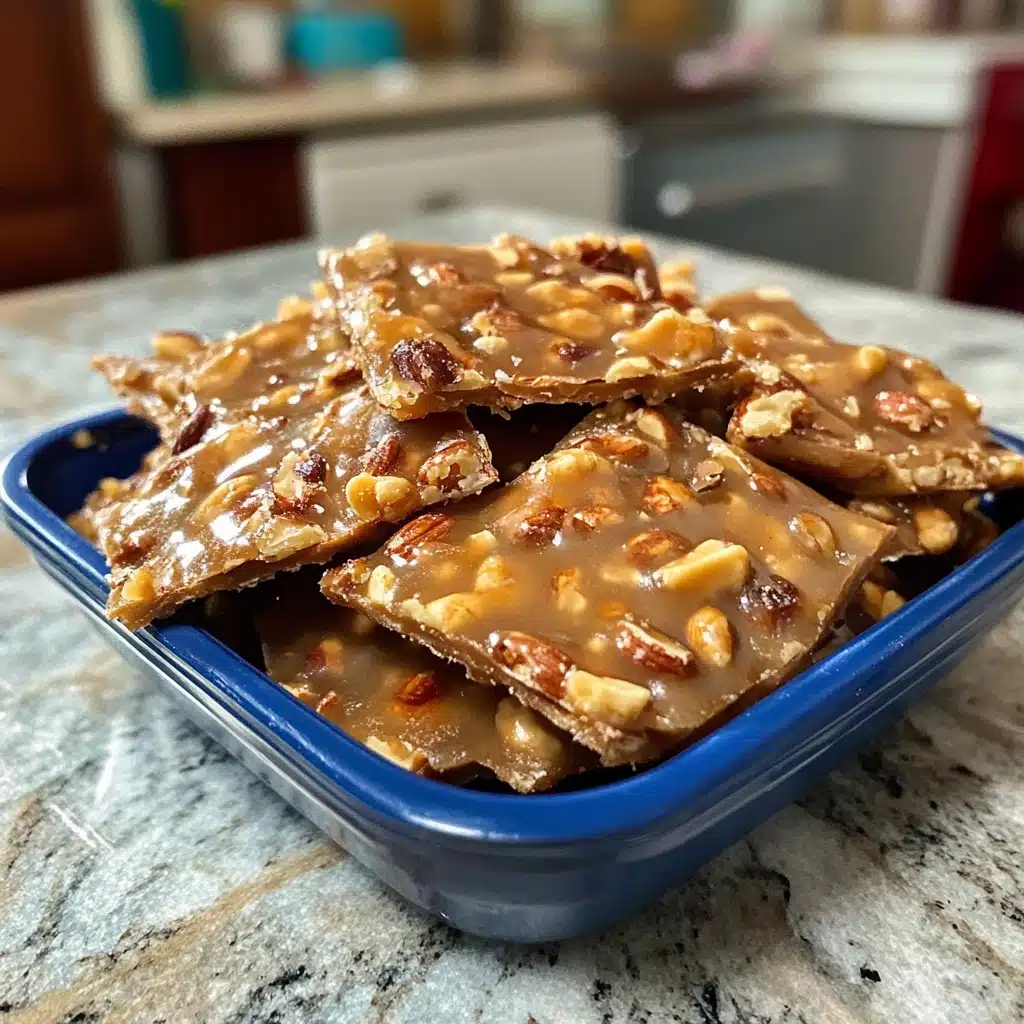 Microwave Peanut Brittle