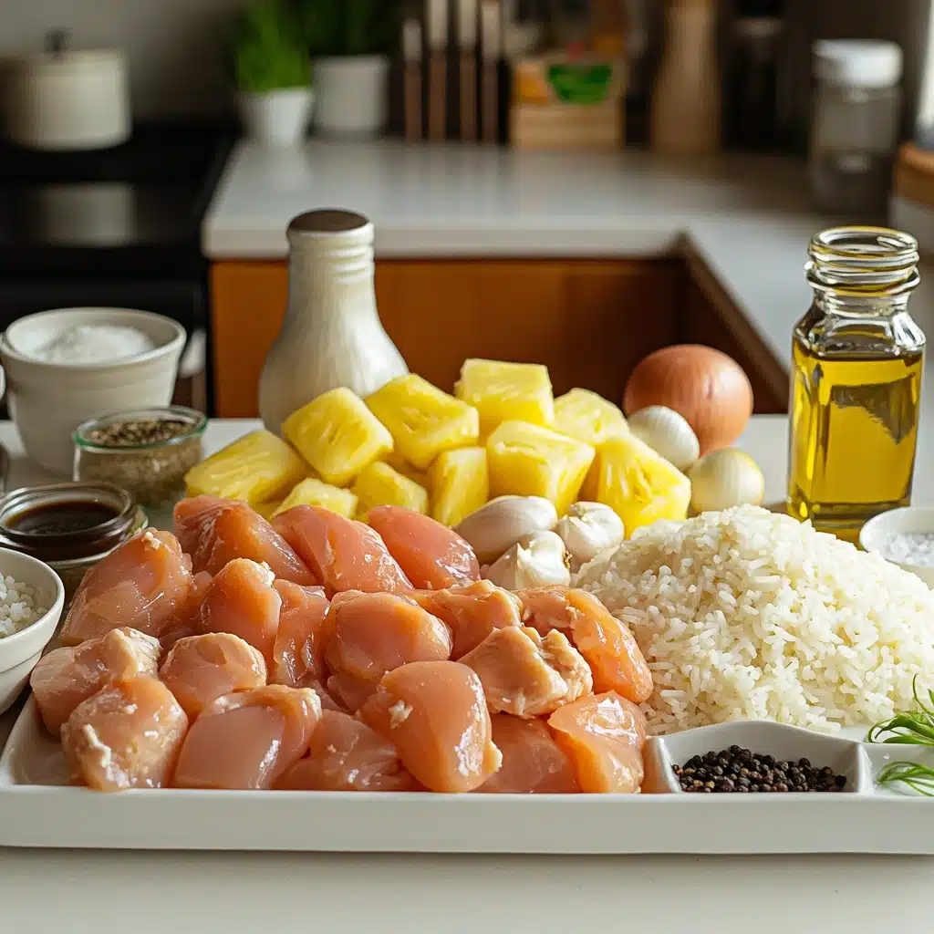 Pineapple Chicken and Rice