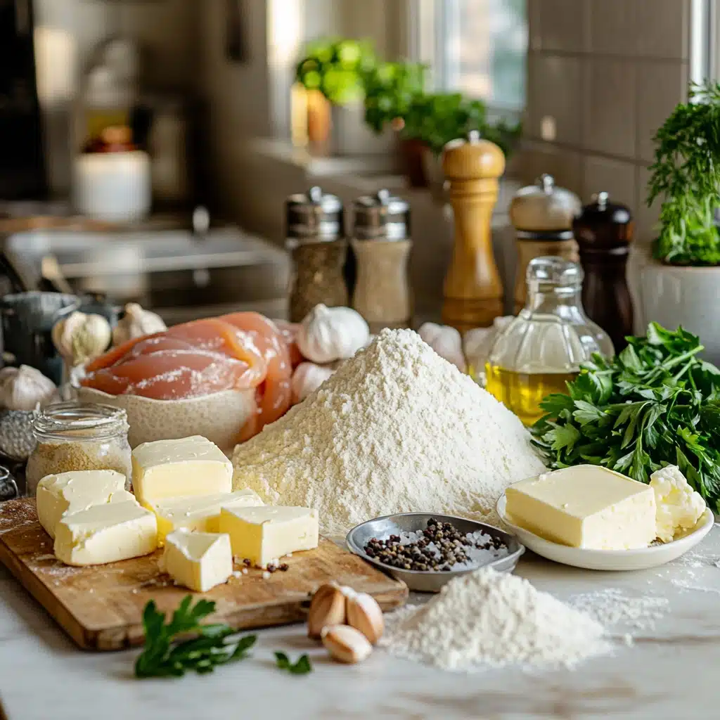 Chicken Alfredo Flatbread