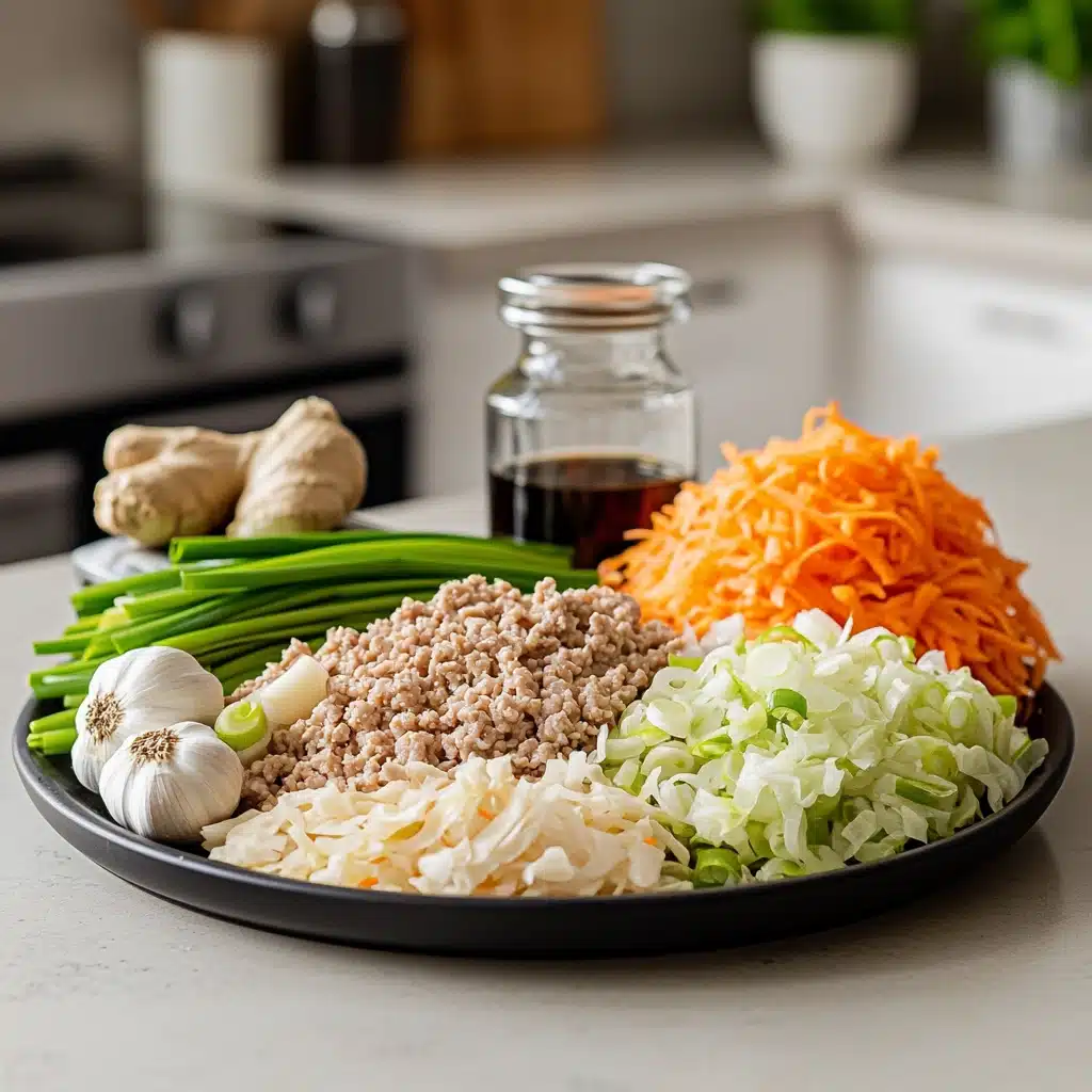 Chicken Egg Roll Bowls