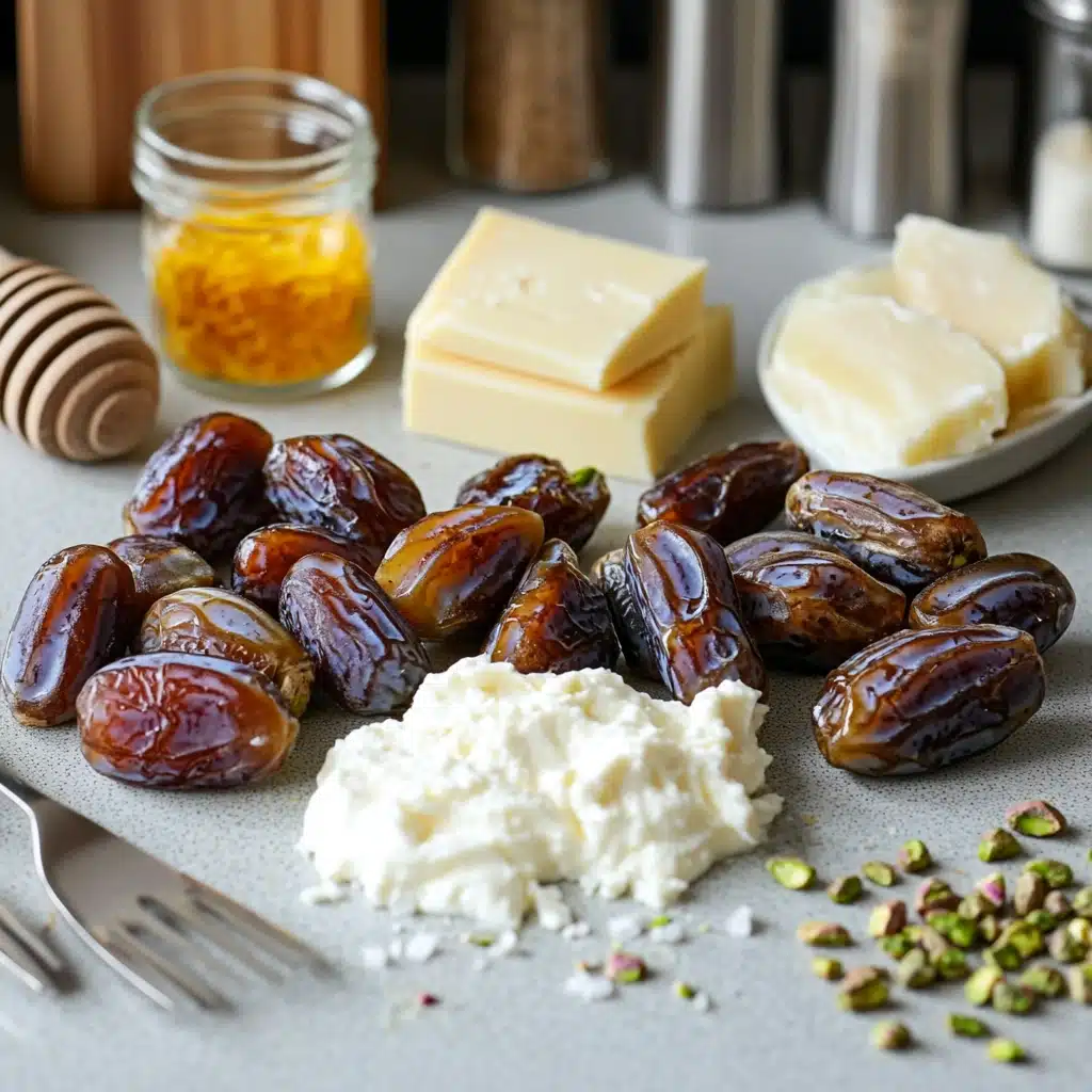 Mascarpone Stuffed Dates