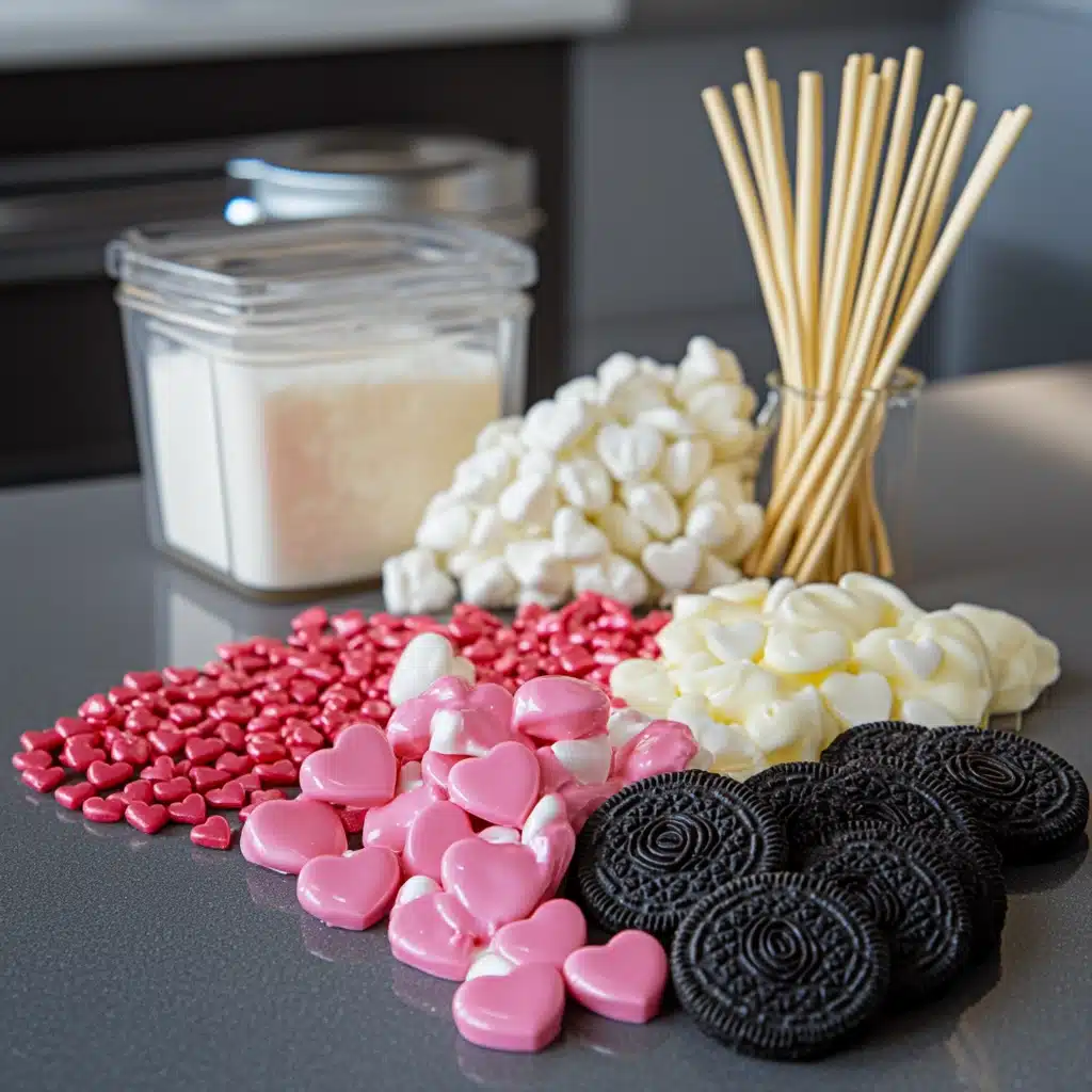 Valentine’s Day Oreo Pops