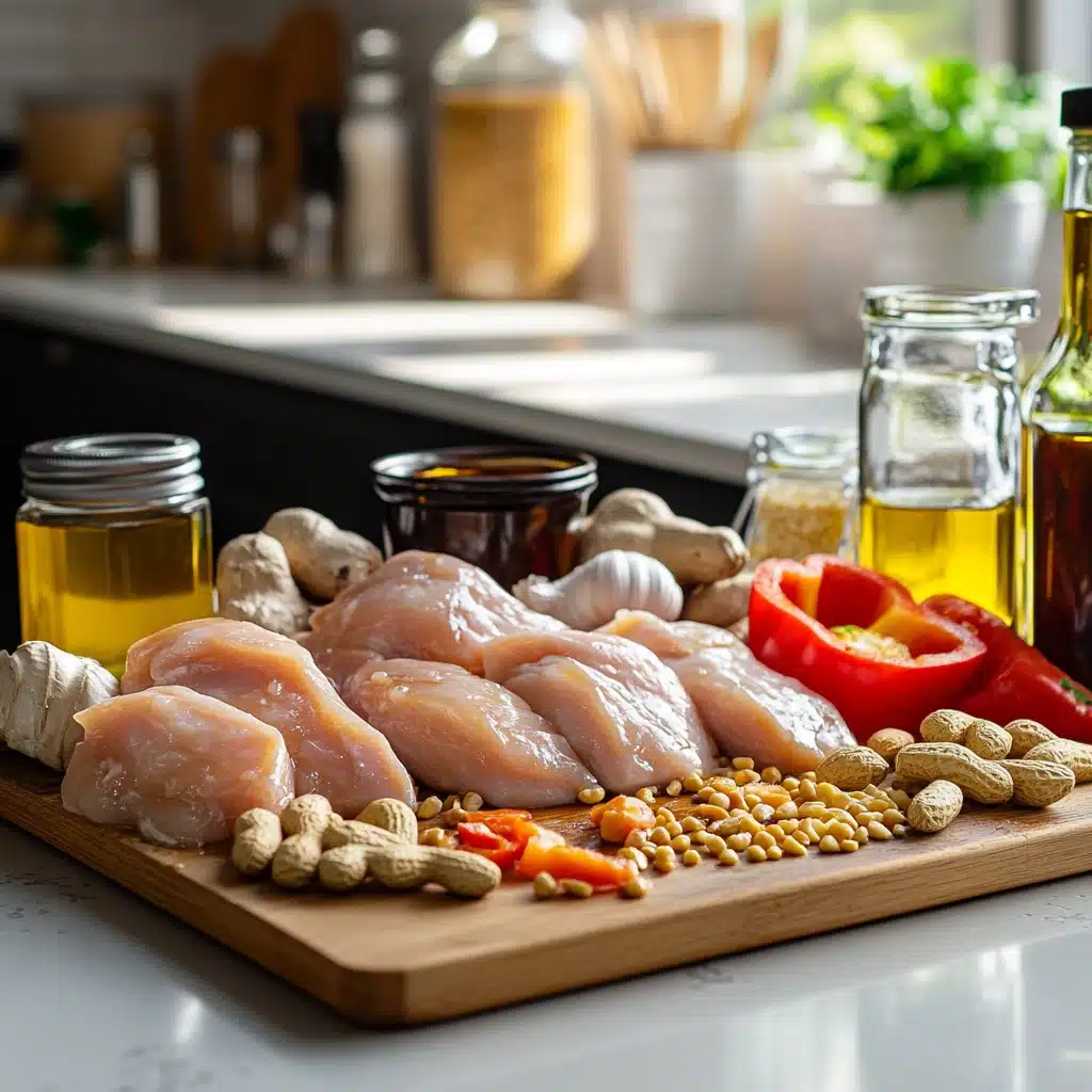 Skinny Slow Cooker Kung Pao Chicken