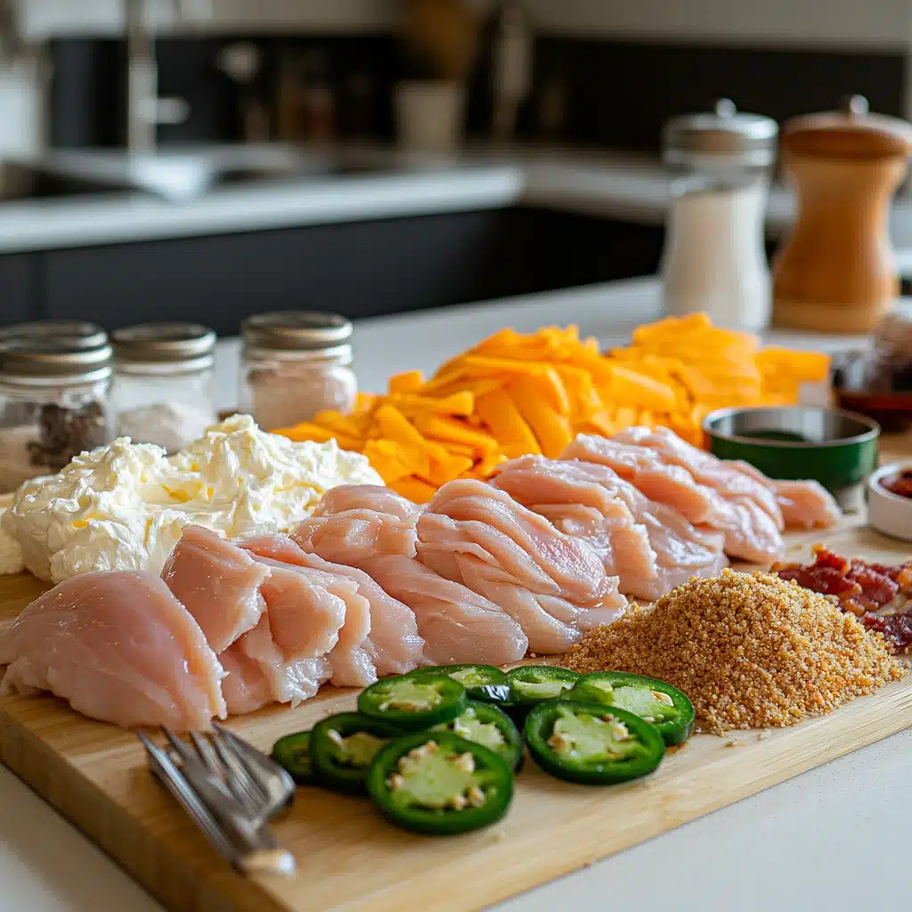 Jalapeño Popper Chicken Bake