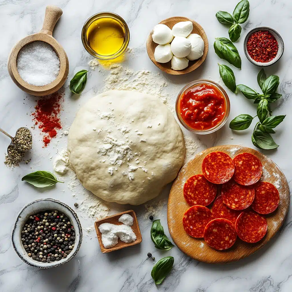 Mini Heart-Shaped Pizzas