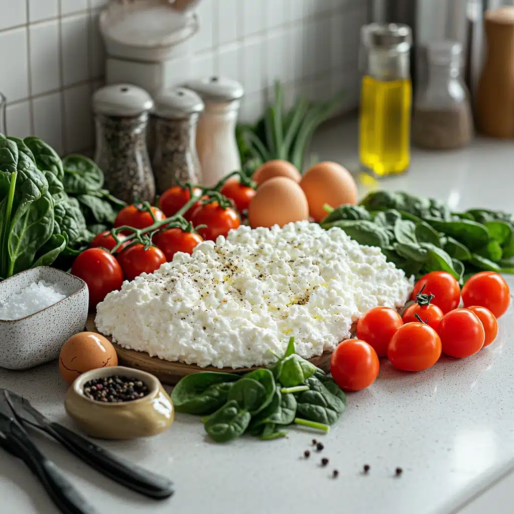 Baked Cottage Cheese Eggs